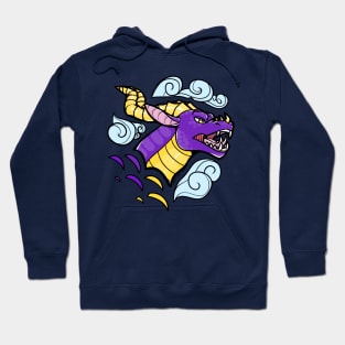 Dragon Skies - Purple Hoodie